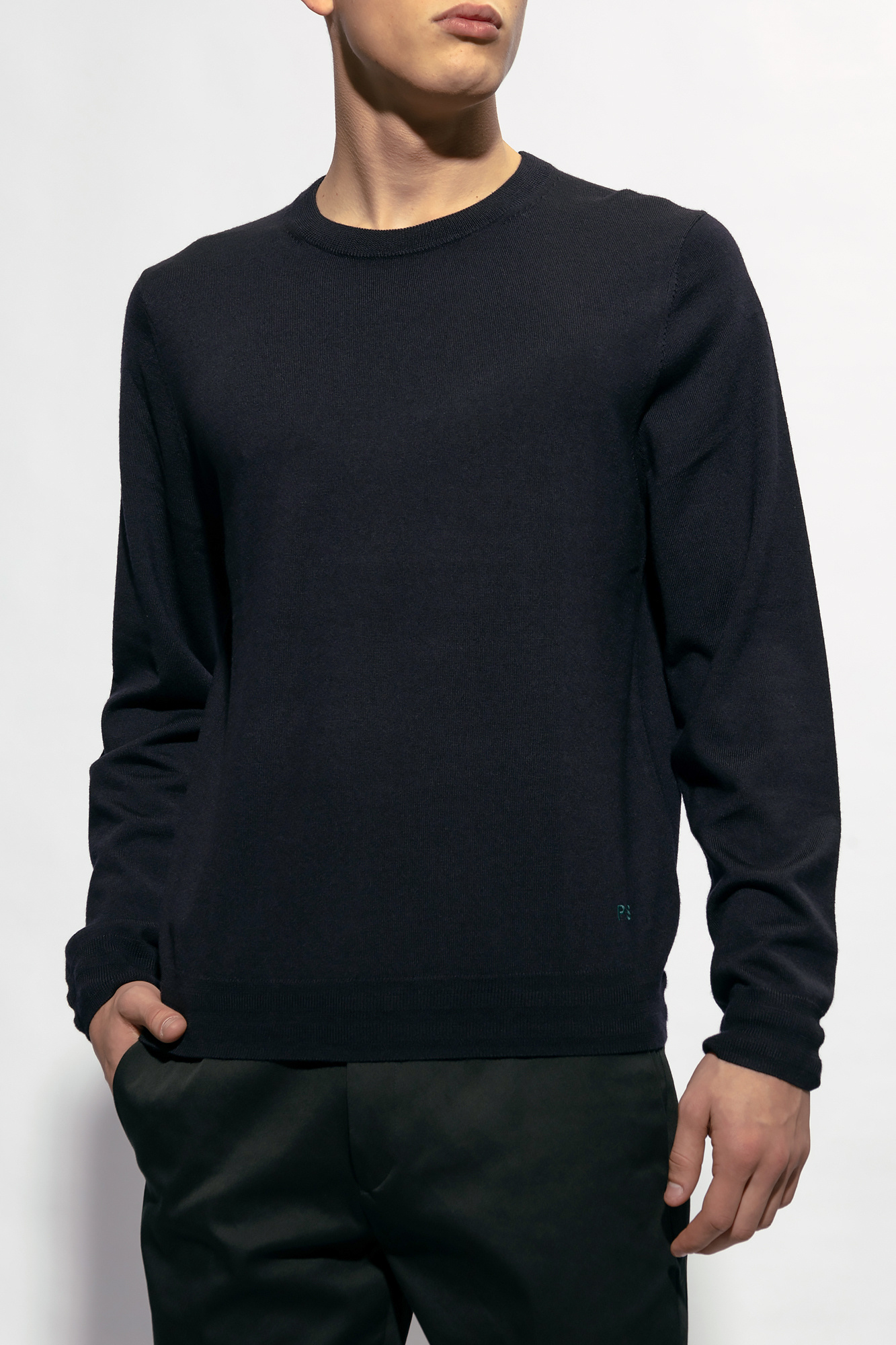 Navy blue Sweater with logo PS Paul Smith - Vitkac Canada